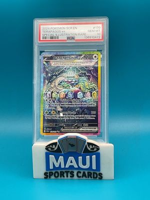 Pokemon Terapagos Ex #170 PSA 10