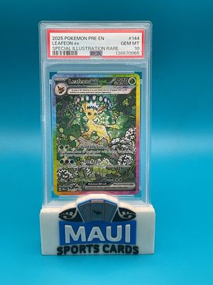 Pokemon Leafeon EX #144 PSA 10