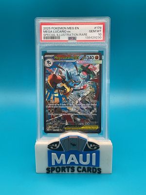 Pokemon Mega Lucario EX #179 PSA 10