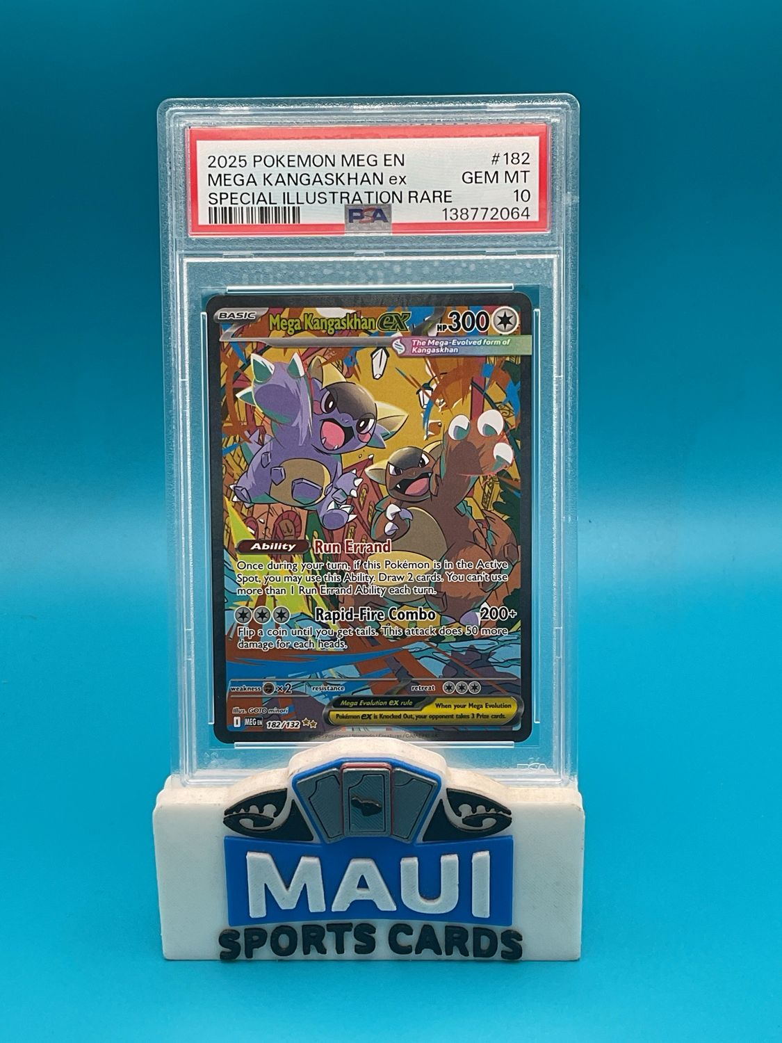 Pokemon Mega Kanghaskhan EX #182 PSA 10