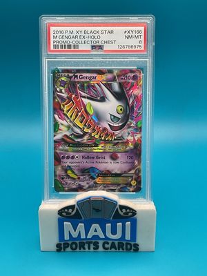 Pokemon Mega Gengar EX #XY166 PSA 8