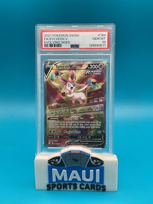 Pokemon Sylveon V #184 PSA 10