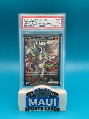 Pokemon Reshiram EX #166 PSA 9