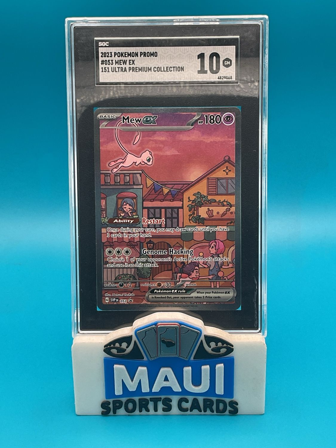 Pokemon Mew EX Promo #053 SGC 10