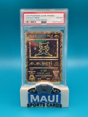 Pokemon Ancient Mew 2000 Movie Promo PSA 4