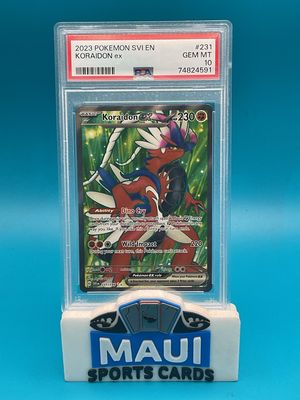 Pokemon Koraidon EX #231 PSA 10