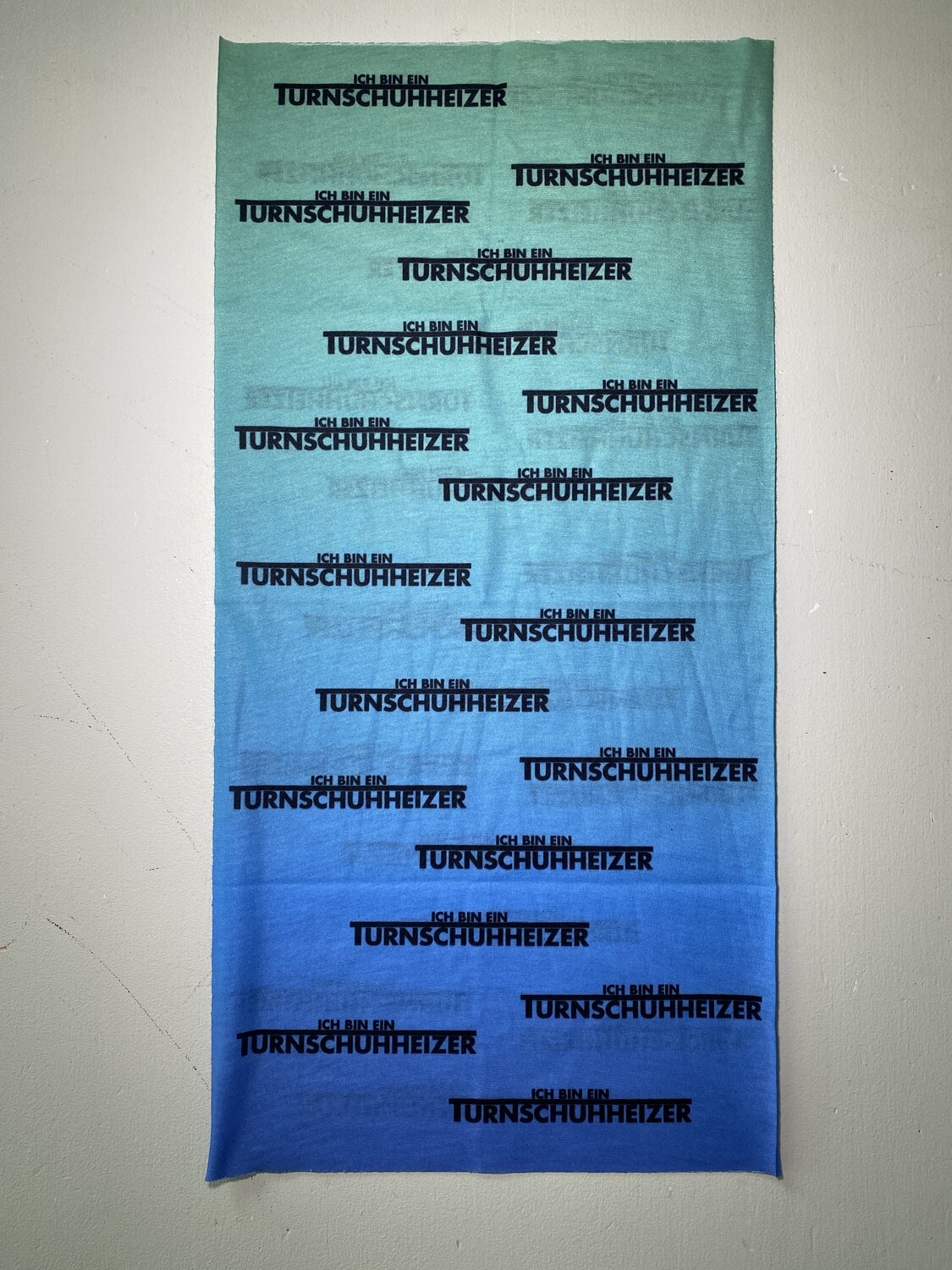Turnschuhheizer Tuch -grünblau- Turnschuhheizer Tuch -grünblau-