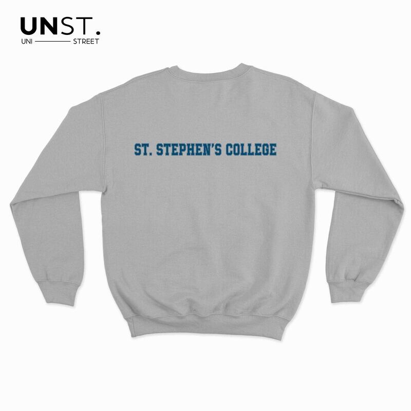 St. Stephen's College Grey Sweatshirt (Design 1)