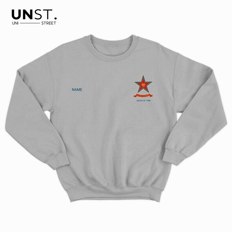 St. Stephen's College Grey Sweatshirt (Design 1)
