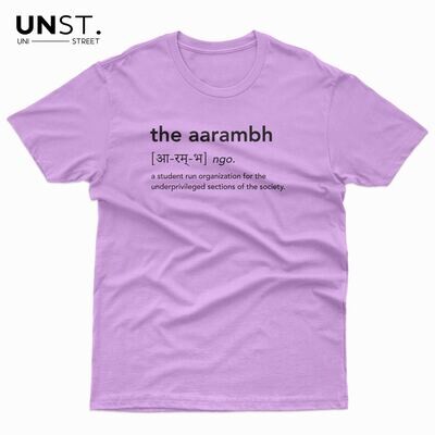 Aarambh Lavender T-Shirt