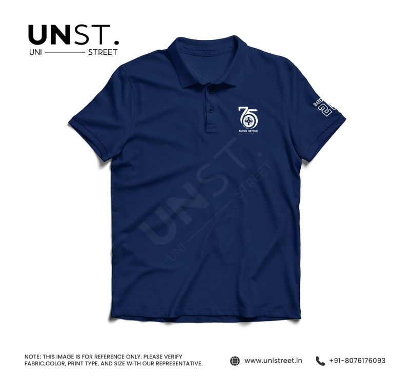 XLRI Navy Blue Polo T-Shirt