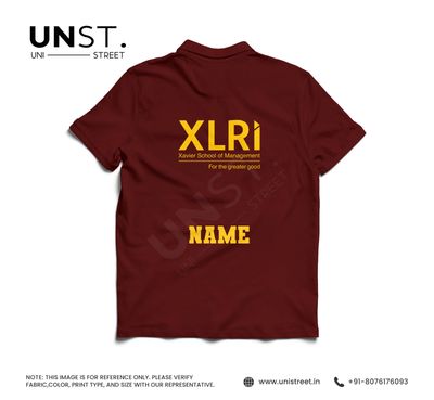 Store XLRI Maroon Polo T-Shirt