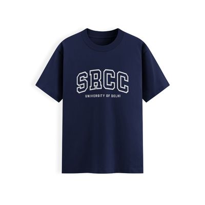 SRCC Navy Blue Round Neck T-Shirt