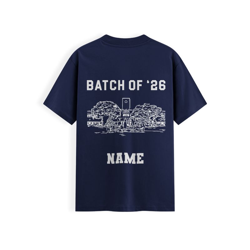 SRCC Navy Blue Round Neck T-Shirt