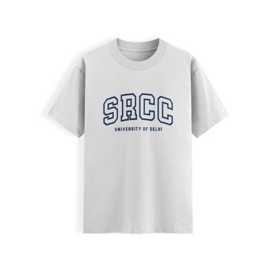 SRCC White Round Neck T-Shirt