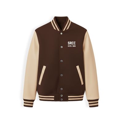 SRCC Brown-Beige Varsity Jacket
