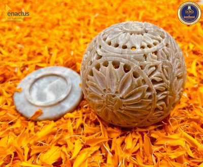 Store Ball Tealit Holder- Gaurahari Enactus SRCC