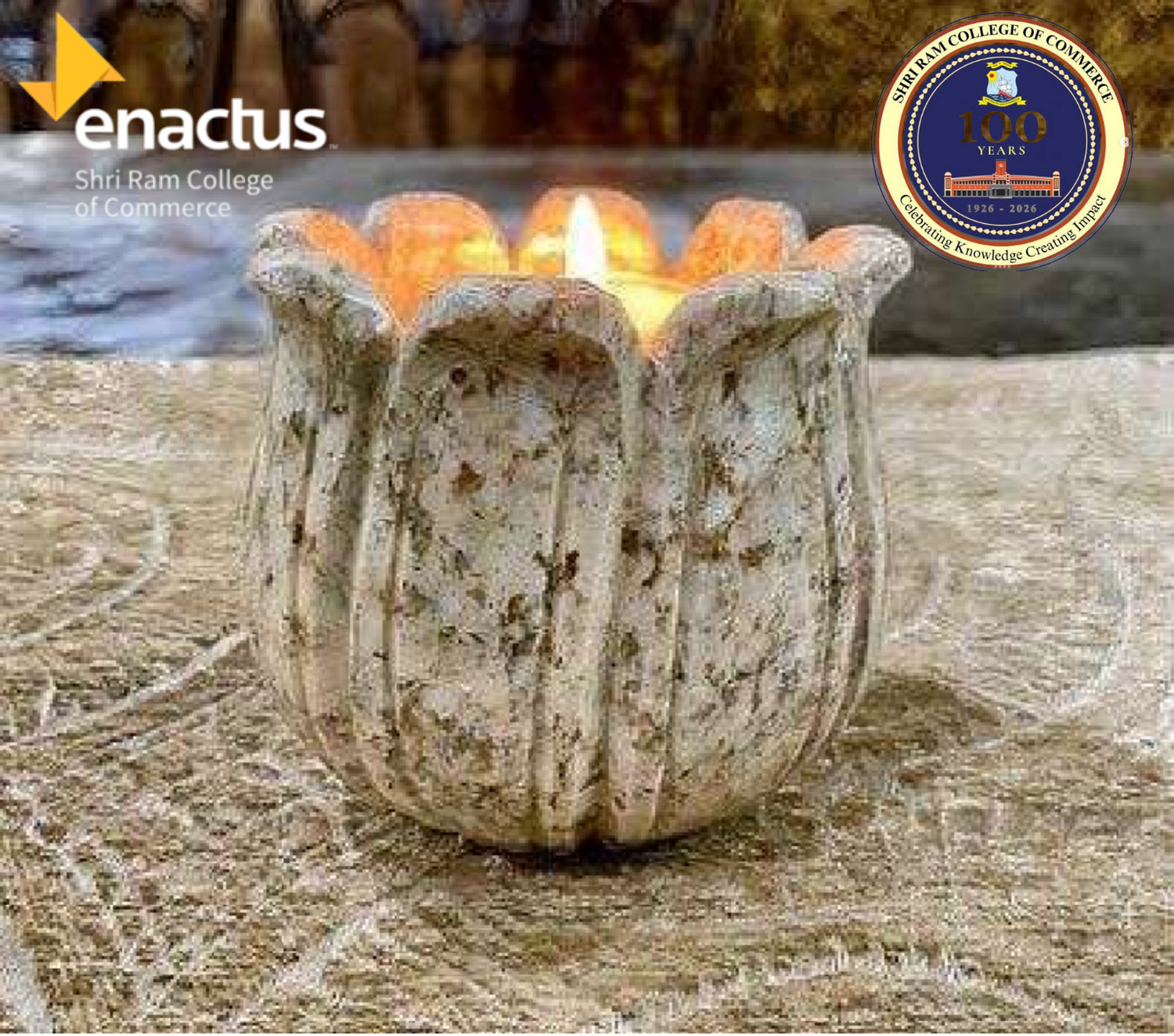 Lotus Diya- Gaurahari Enactus SRCC