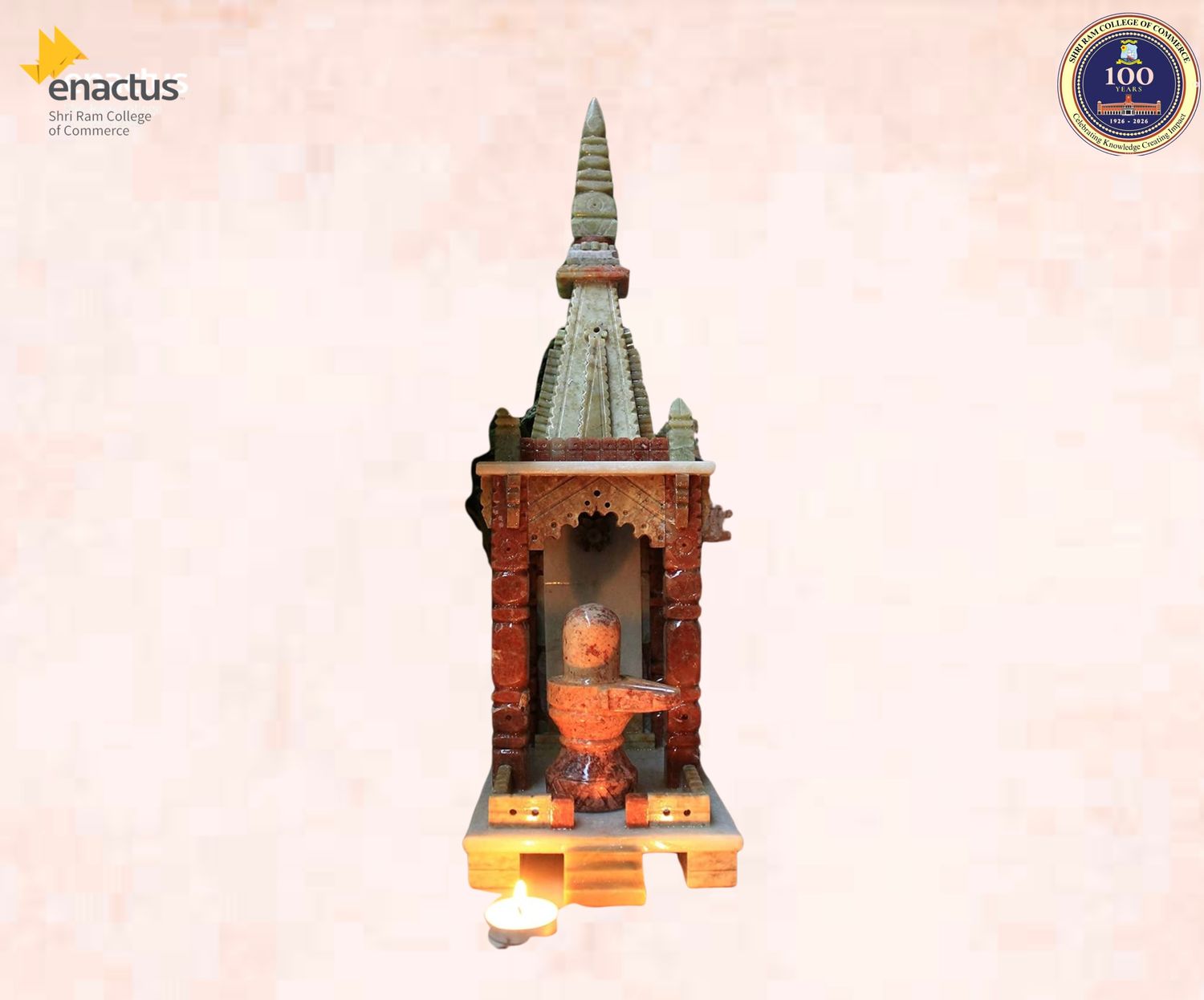 Gaura Stone Temple Small- Gaurahari Enactus SRCC