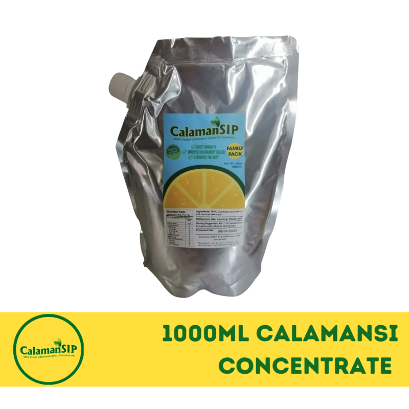 1000ml CalamanSip Calamansi Concentrate