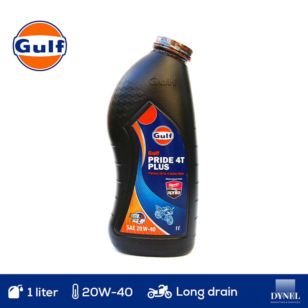Gulf Pride 4T Plus 20W-40 Motorcycle Oil