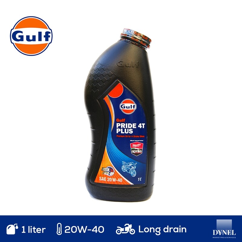 Gulf Pride 4T Plus 20W-40 Motorcycle Oil