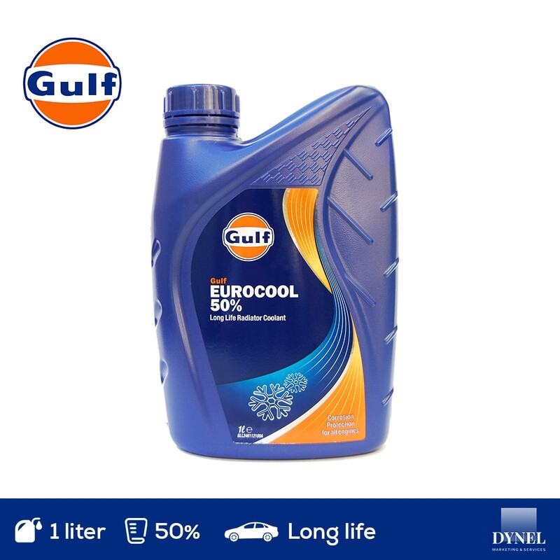 Gulf Eurocool 50% Coolant