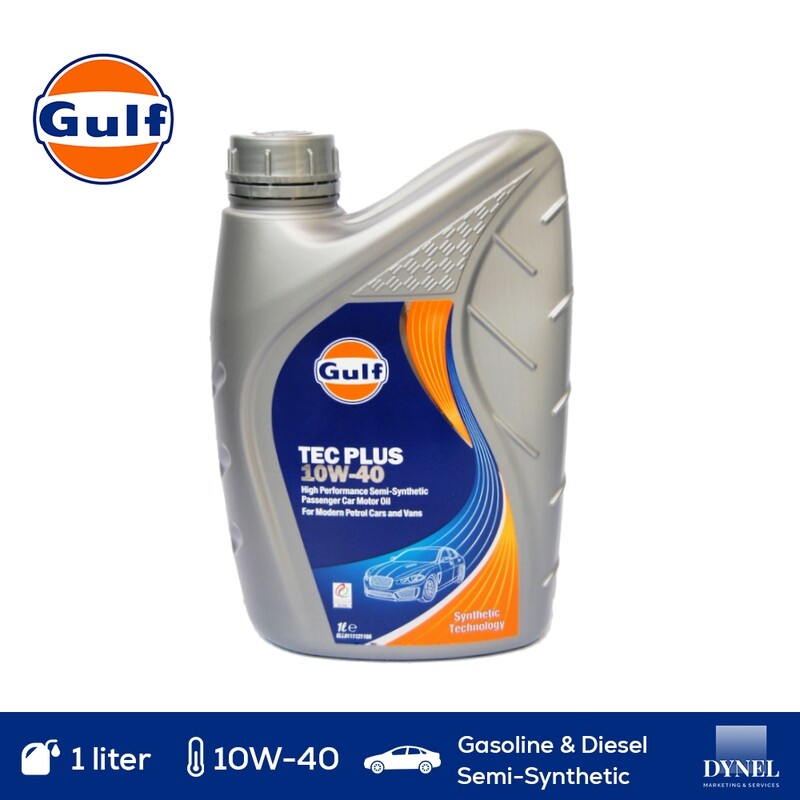 Gulf Tec Plus 10W-40 Engine Oil