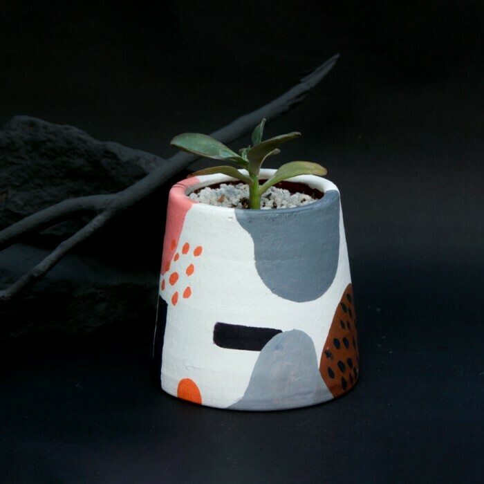 Sedi pot / pot kaktus / pot lukis / pot unik