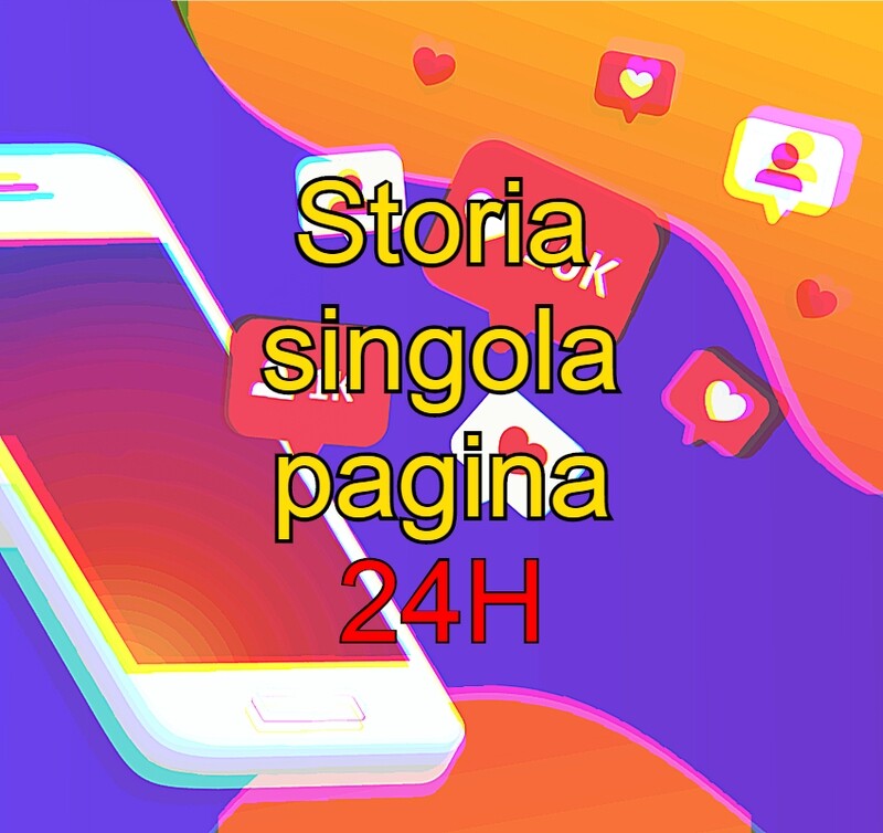 Storia singola pagina 24h