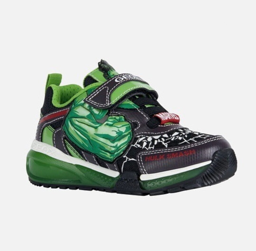 Geox Avengers nero verde