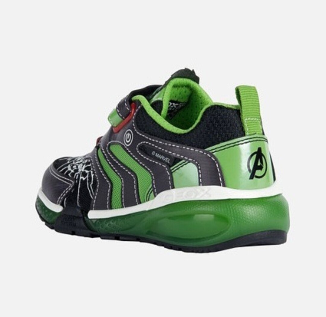 Geox Avengers nero verde