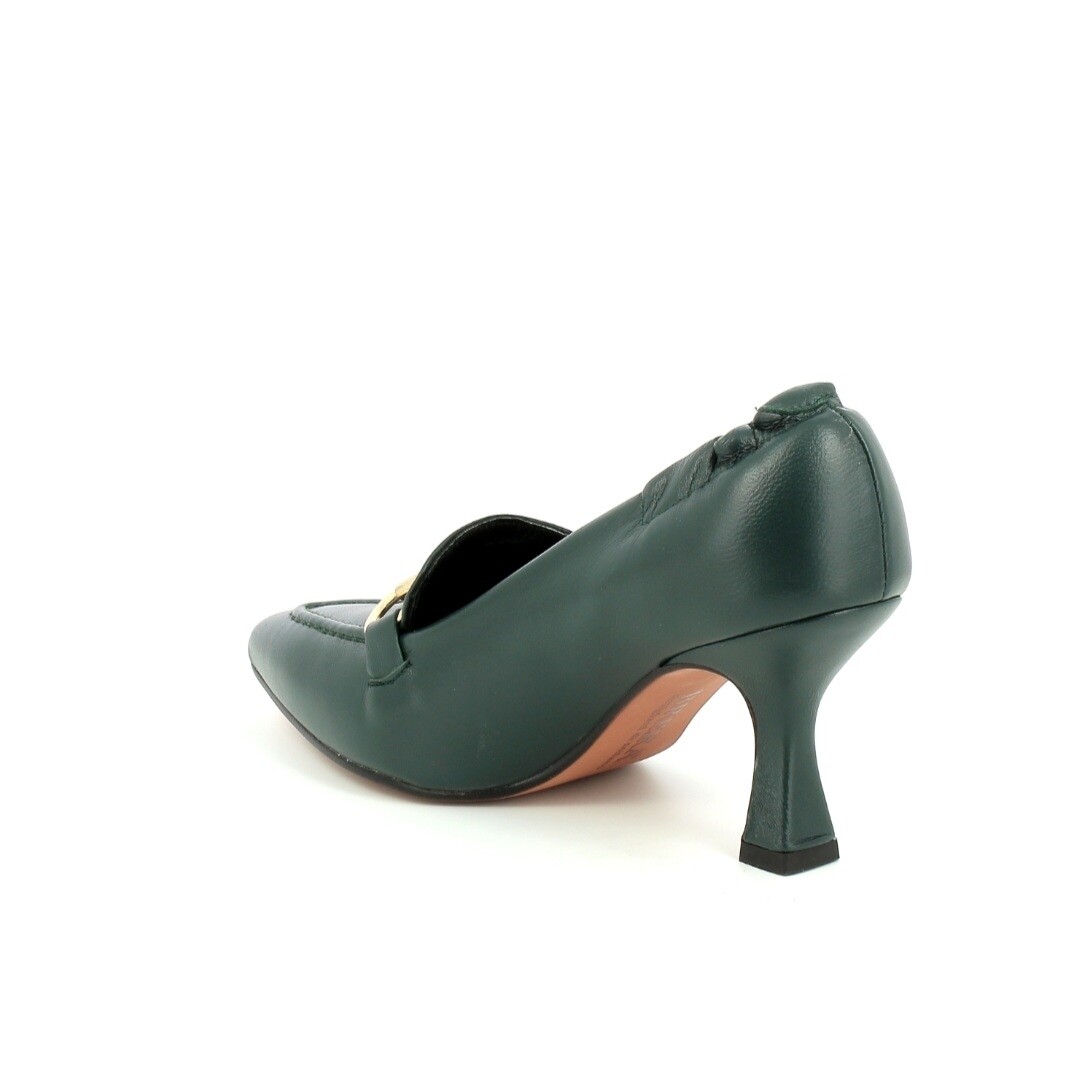 Brera mocassino tacco verde