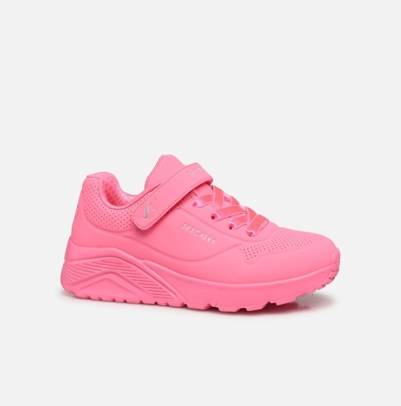 Skechers air uno neon pink