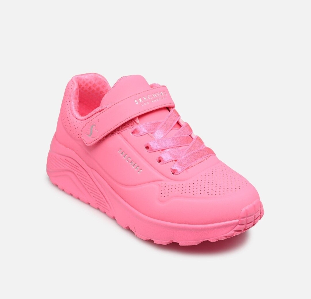 Skechers air uno neon pink