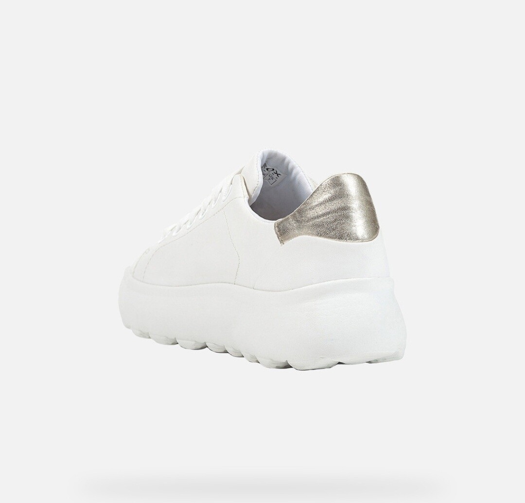Geox spherica bianco oro