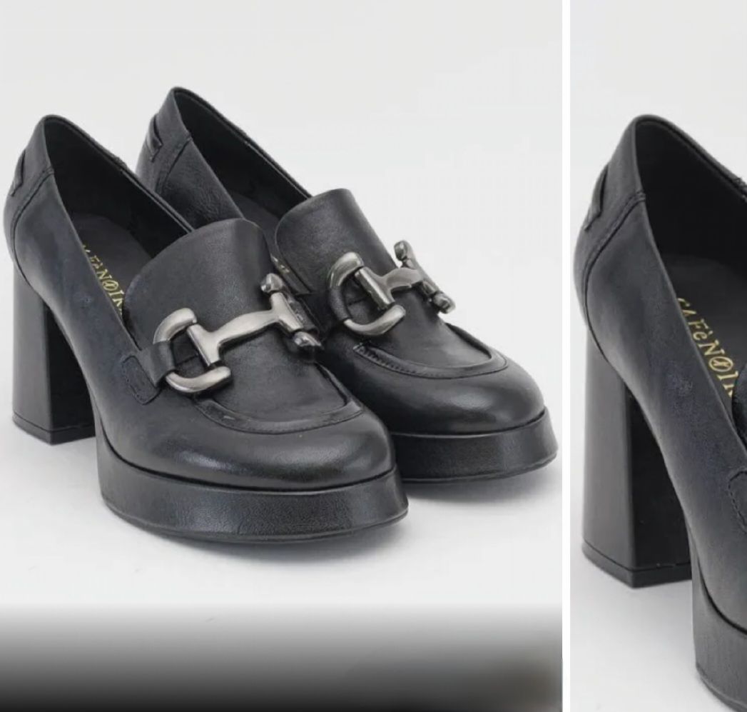 Cafènoir mocassino nero morsetto