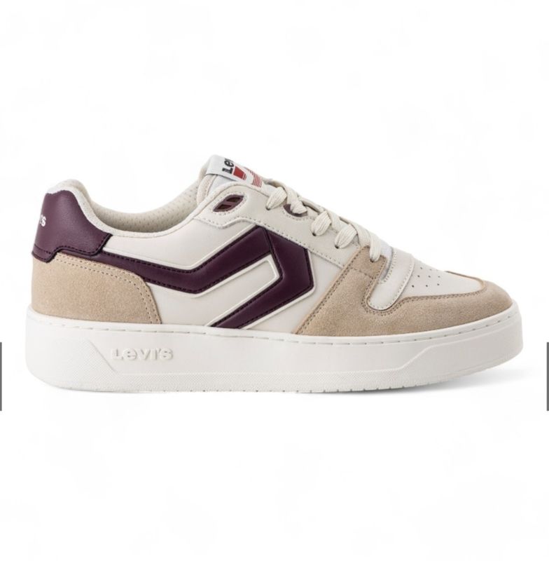 Levi&#39;s Glide bianco beige rosso