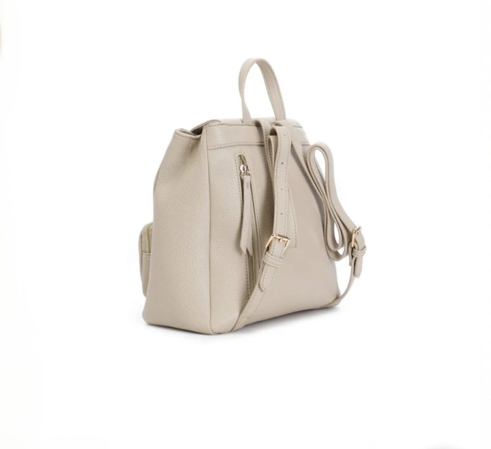 Zaino charm tasche beige
