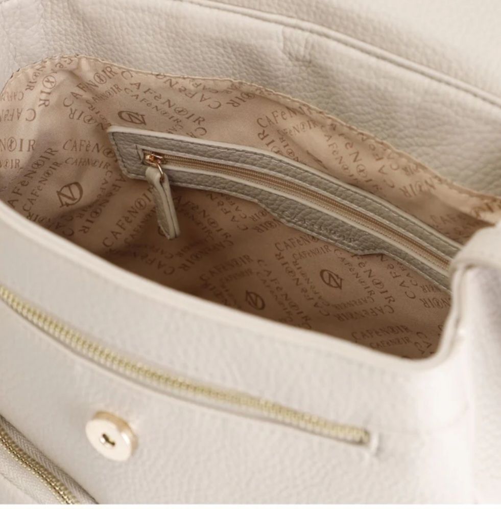Zaino charm tasche beige