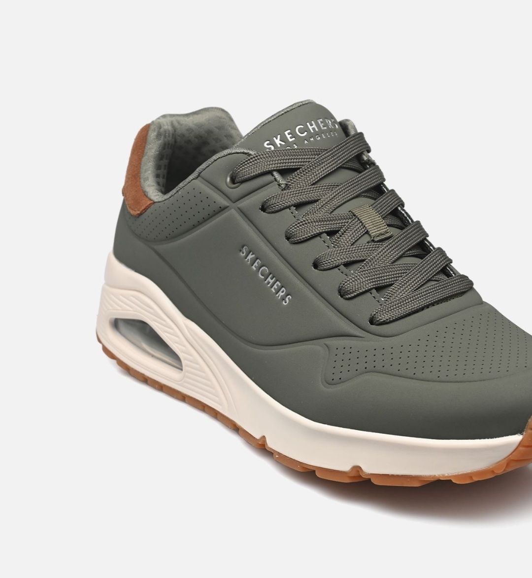 skechers uno verde oliva