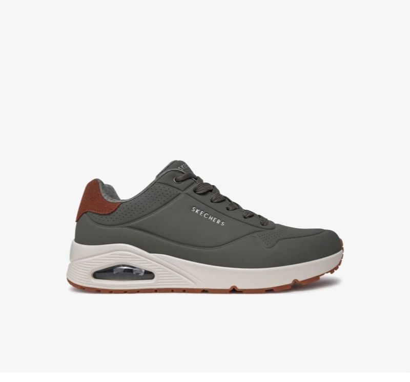 skechers uno verde oliva