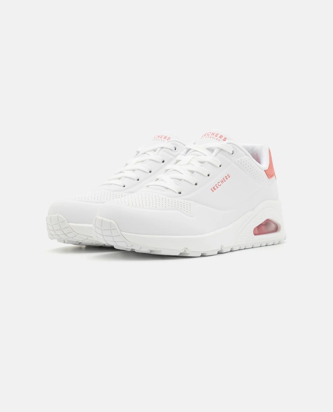 Skechers air uno white coral