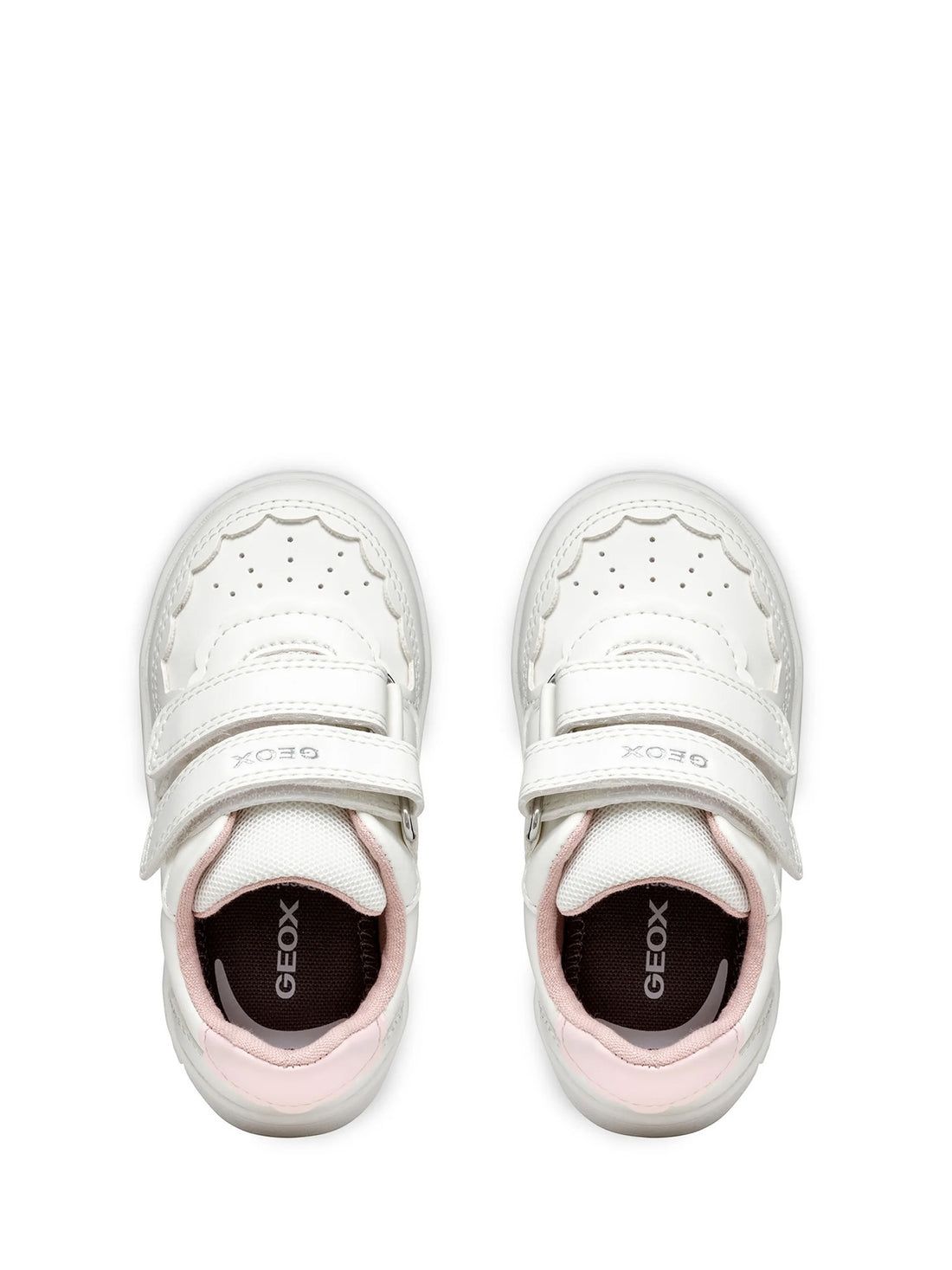 Geox eclyper white pink