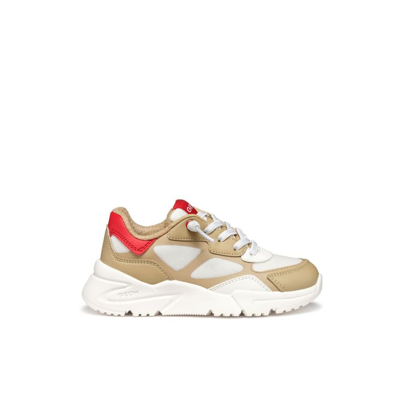 Geox loftus white beige