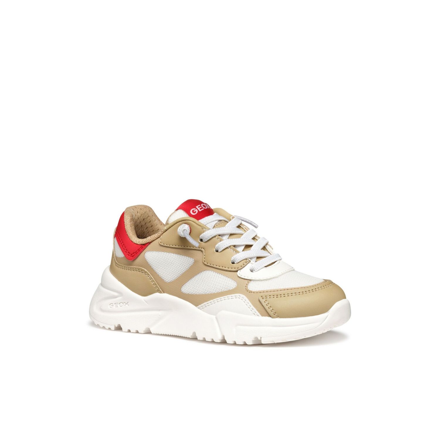 Geox loftus white beige