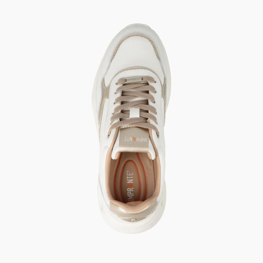 Impronte sneakers donna running pelle