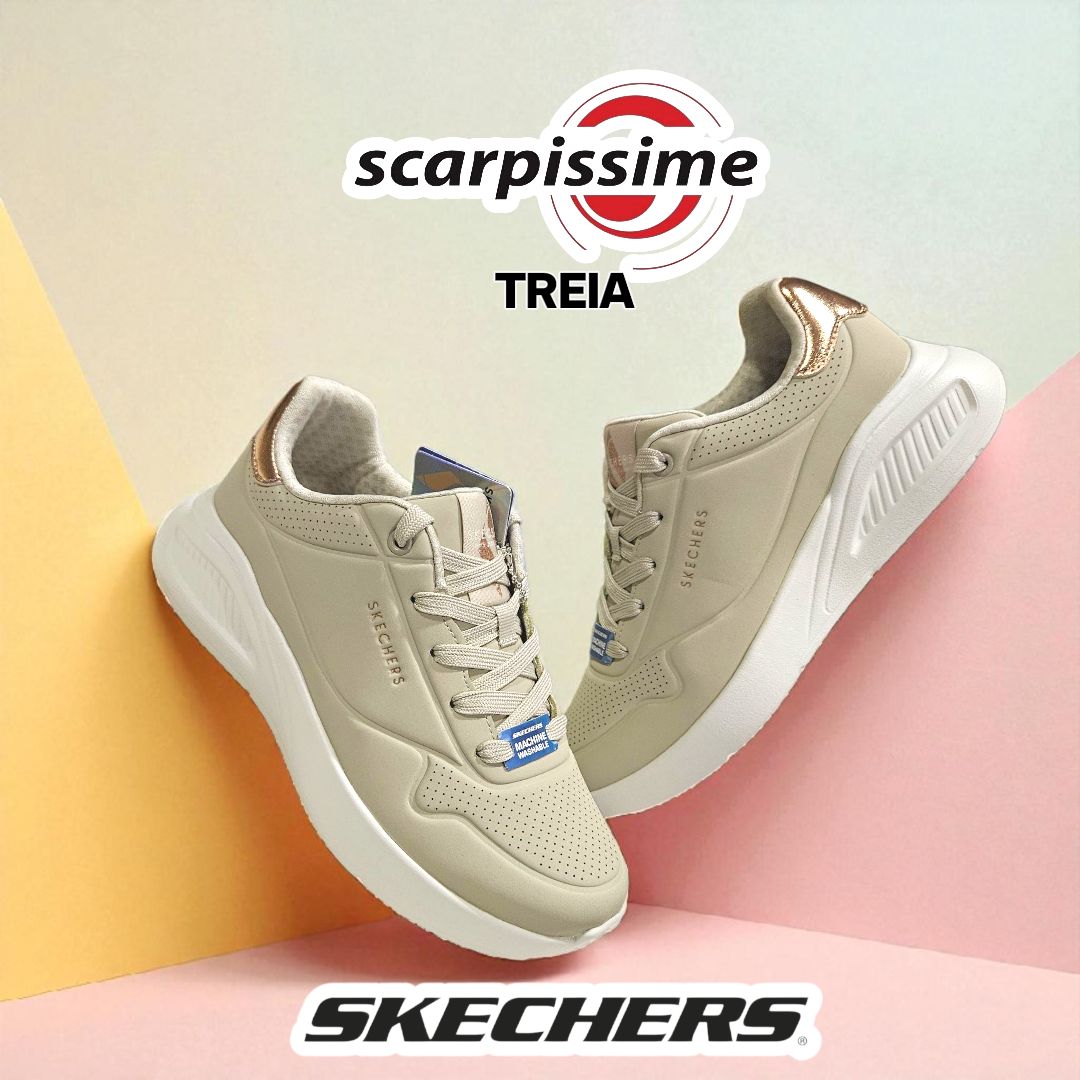 Skechers uno light beige