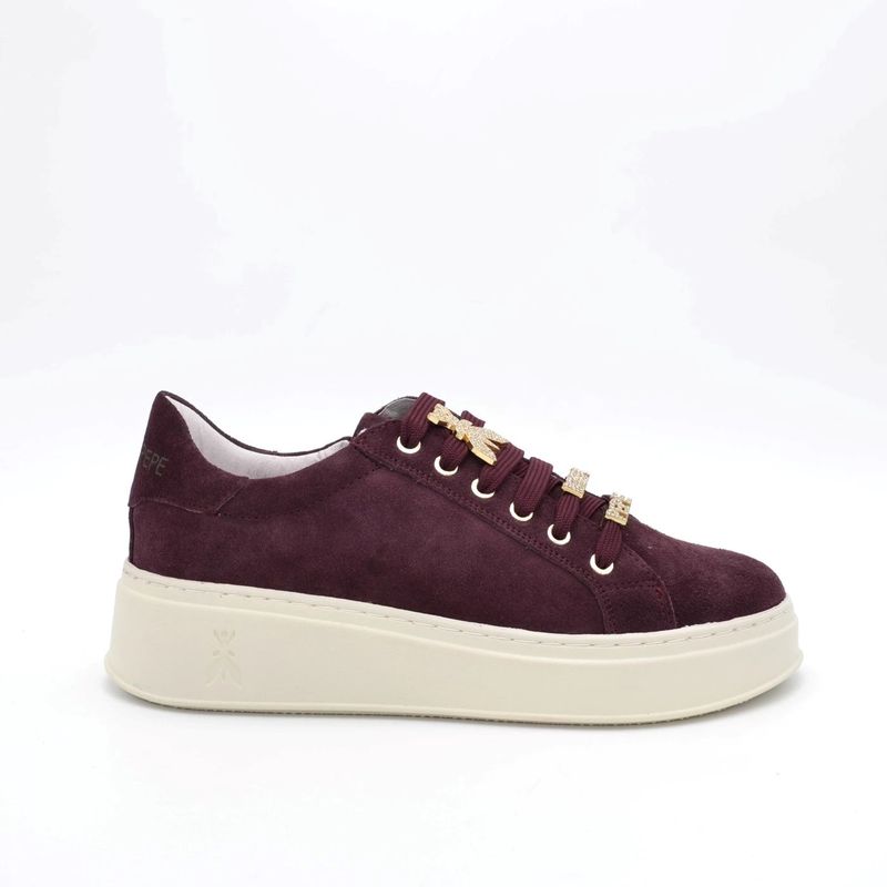 Patrizia Pepe camoscio bordeaux 