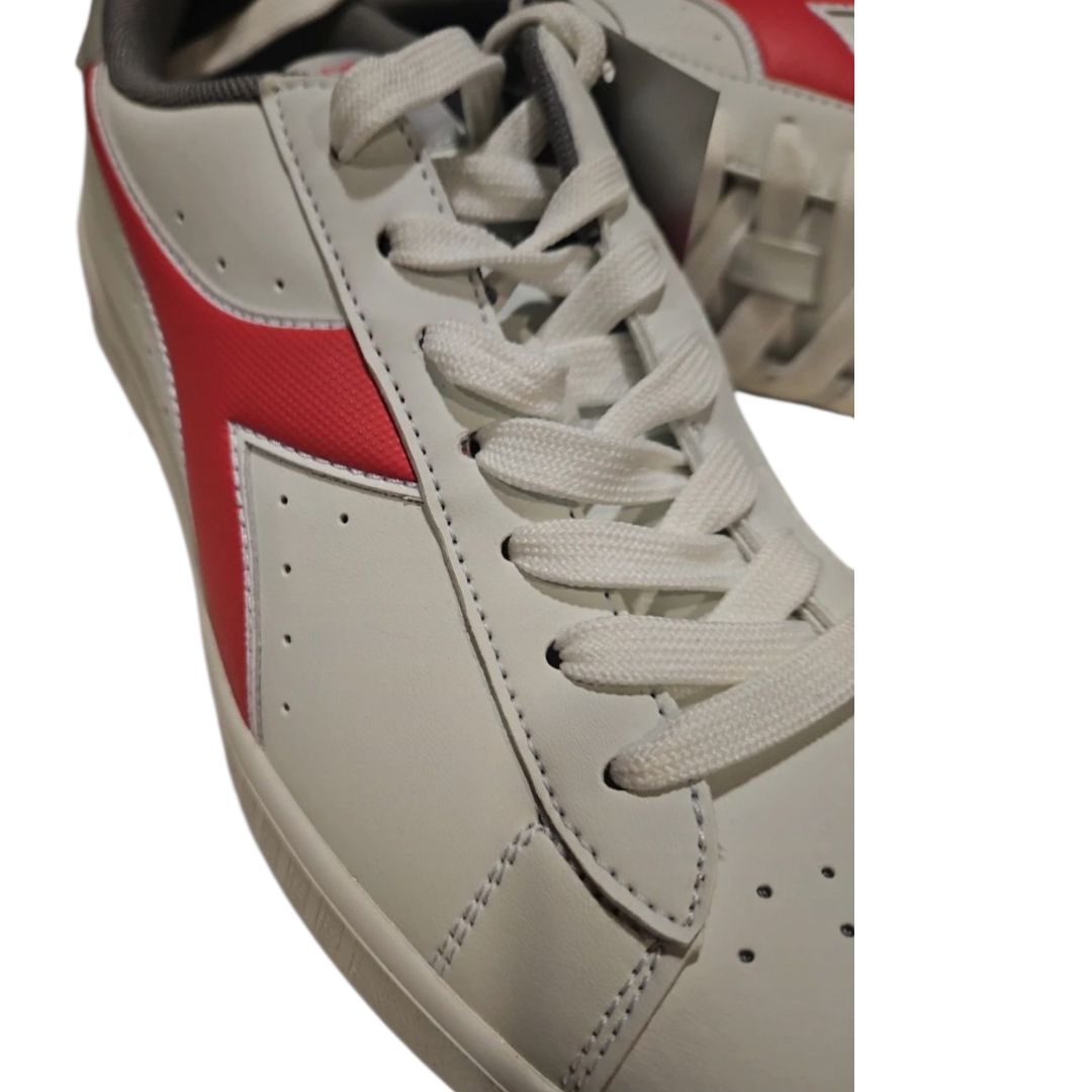 Diadora game p white  paradise pink